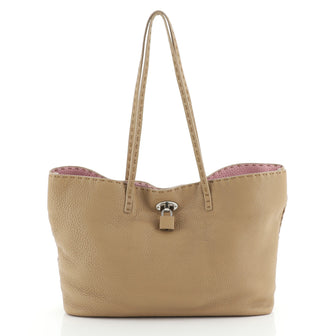 Fendi Selleria Carla Tote Leather Small