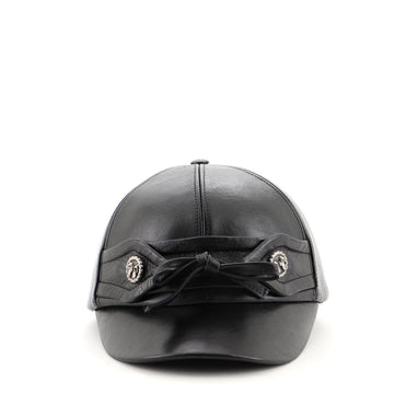 Miu Miu Bow Cap Leather