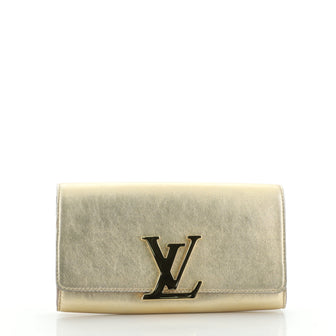 Louis Vuitton Louise Clutch Leather Long