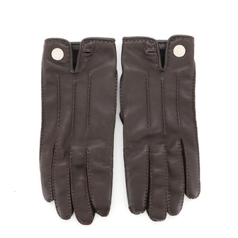 Hermes Serie Gloves Stitched Leather