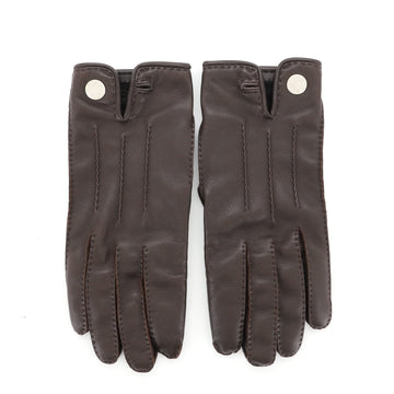 Hermes Serie Gloves Stitched Leather