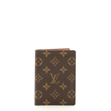 Louis Vuitton Passport Cover Monogram Canvas