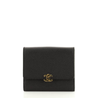 Chanel CC Compact Wallet Leather