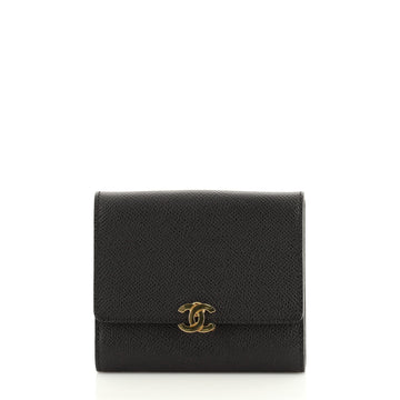 Chanel CC Compact Wallet Leather