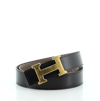 Hermes Constance Reversible Belt Leather Medium