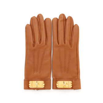 Hermes Collier de Chien Gloves Leather