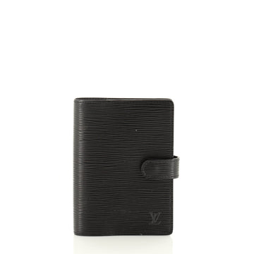 Louis Vuitton Ring Agenda Cover Epi Leather PM