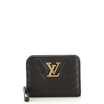 Louis Vuitton New Wave Zipped Compact Wallet Quilted Leather