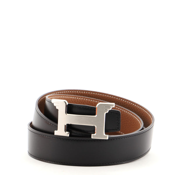 タイムセール【HERMES】HERMESベルト Hermes Pegase H Reversible Belt Leather Medium 90 56118