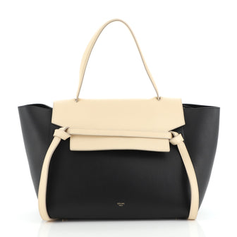 Celine Bicolor Belt Bag Leather Medium
