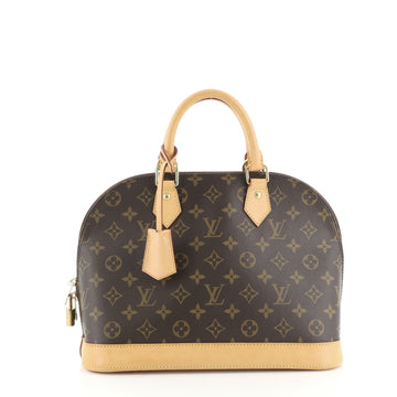 Louis Vuitton Alma Handbag Monogram Canvas PM