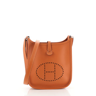 Hermes Long Strap Evelyne Bag Epsom TPM