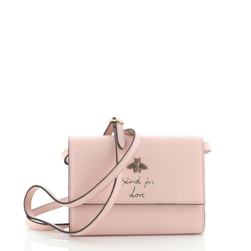 Gucci Animalier Crossbody Bag Leather
