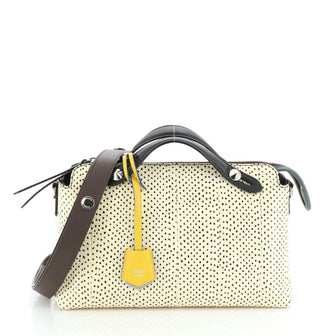 Fendi By The Way Satchel Hand Painted Watersnake Small