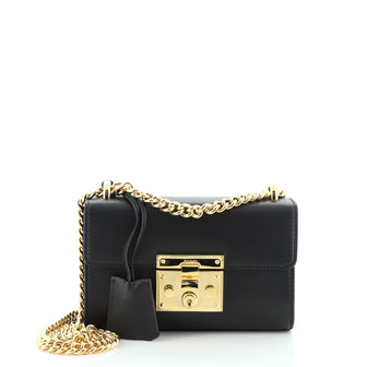 Gucci Padlock Shoulder Bag Leather Small