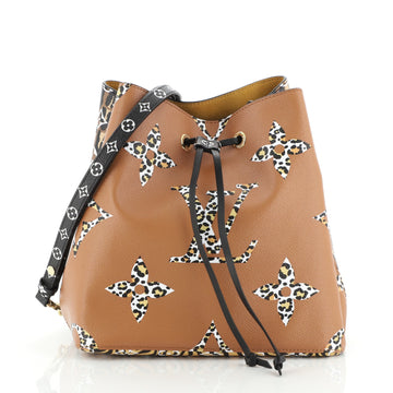 Louis Vuitton NeoNoe Handbag Limited Edition Jungle Monogram Giant