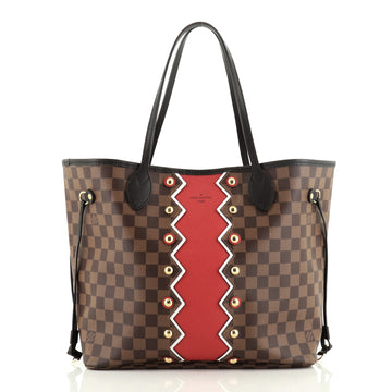 Louis Vuitton Neverfull NM Tote Limited Edition Damier Karakoram MM