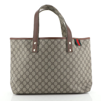 Gucci Web Loop Tote GG Coated Canvas Medium