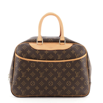 Louis Vuitton Deauville Handbag Monogram Canvas