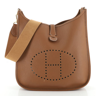 Hermes Evelyne Crossbody Gen I Togo GM