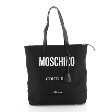 Moschino Couture Tote Nylon Large