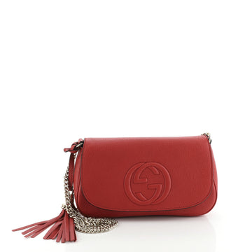 Gucci Soho Chain Crossbody Bag Leather Medium
