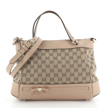 Gucci Mayfair Convertible Tote GG Canvas Small