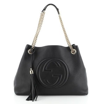 Gucci Soho Chain Strap Shoulder Bag Leather Medium