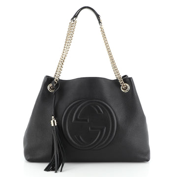 Gucci Soho Chain Strap Shoulder Bag Leather Medium