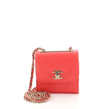 Chanel Trendy CC Clutch with Chain Quilted Lambskin Small