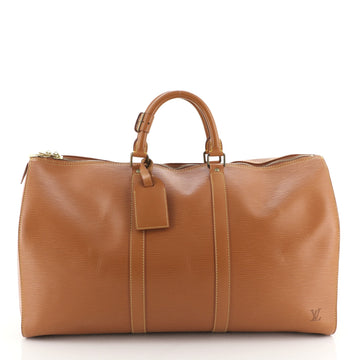 Louis Vuitton Keepall Bag Epi Leather 50