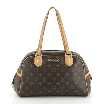 Louis Vuitton Montorgueil Handbag Monogram Canvas PM