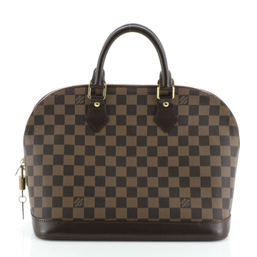 Louis Vuitton Vintage Alma Handbag Damier PM
