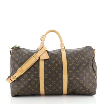Louis Vuitton Keepall Bandouliere Bag Monogram Canvas 50