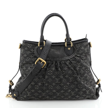 Louis Vuitton Neo Cabby Handbag Denim GM