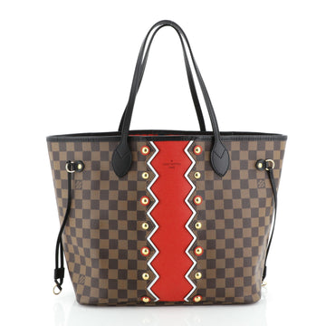 Louis Vuitton Neverfull NM Tote Limited Edition Damier Karakoram MM