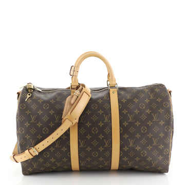 Louis Vuitton Keepall Bandouliere Bag Monogram Canvas 50