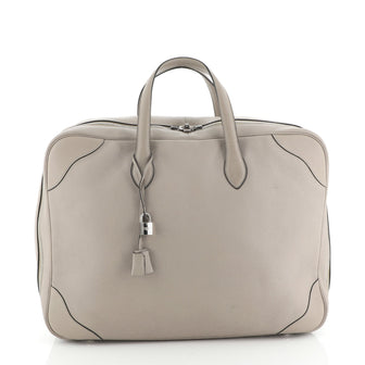 Hermes Victoria II Travel Bag Clemence 50