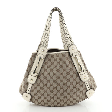Gucci Pelham Shoulder Bag GG Canvas Small