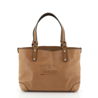 Gucci Craft Tote Leather Small