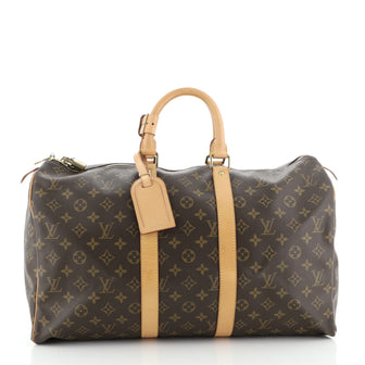 Louis Vuitton Keepall Bag Monogram Canvas 45