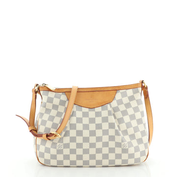 Louis Vuitton Siracusa Handbag Damier PM