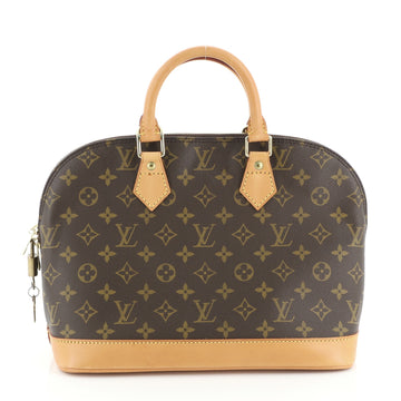 Louis Vuitton Vintage Alma Handbag Monogram Canvas PM