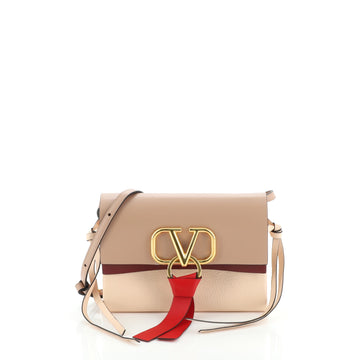 Valentino VRing Crossbody Bag Leather Small