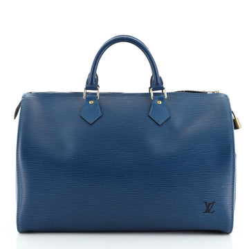 Louis Vuitton Speedy Handbag Epi Leather 35