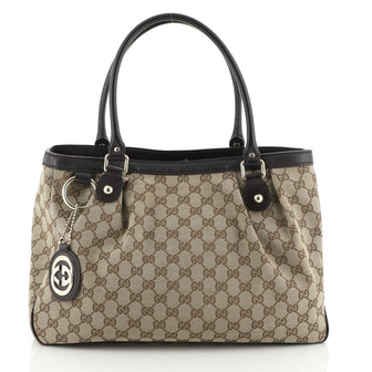 Gucci Sukey Top Handle Tote GG Canvas Medium
