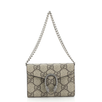 Gucci Dionysus Coin Purse GG Coated Canvas
