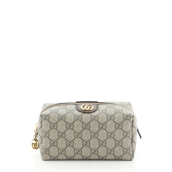 Gucci Ophidia Cosmetic Pouch GG Coated Canvas Mini