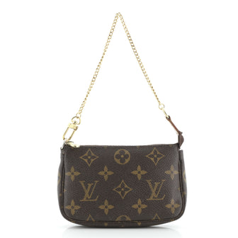 Louis Vuitton Pochette Accessoires Monogram Canvas Mini