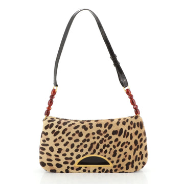Christian Dior Malice Flap Bag Pony Hair